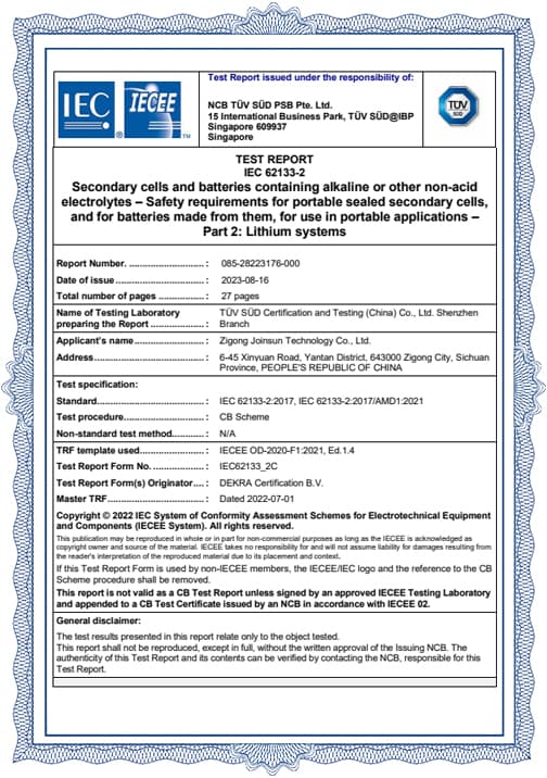 Certificate 3